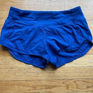 Lululemon Women’s Athletic Running Shorts- Royal Blue